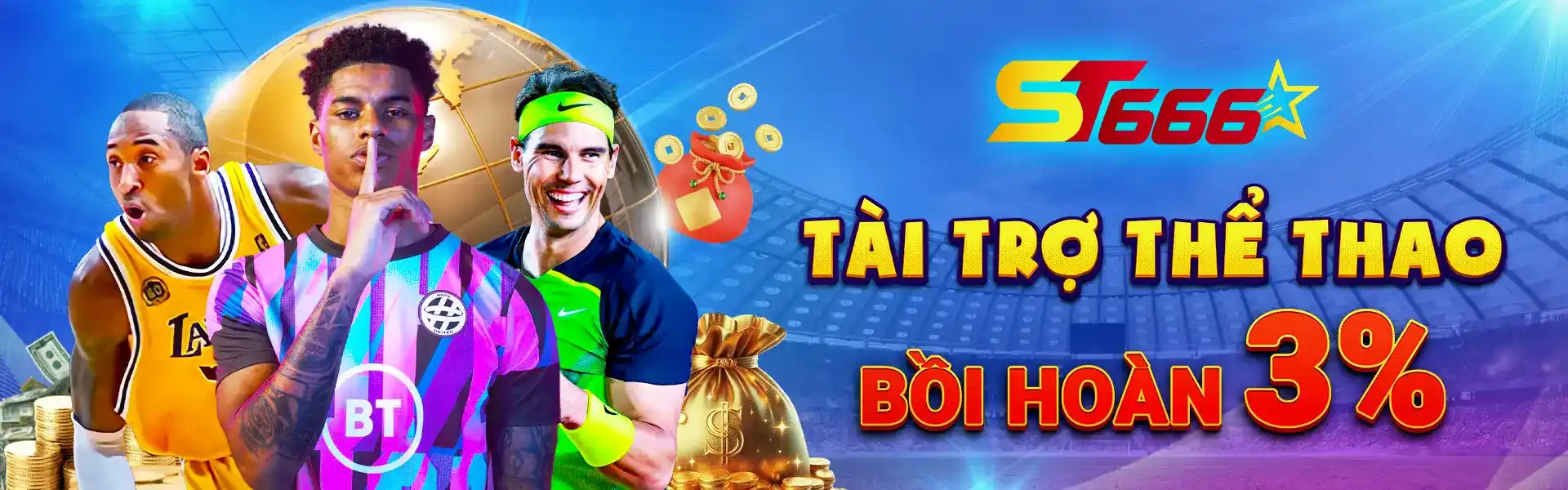 TÀI TRỢ THỂ THAO ST666
